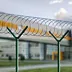 razor wire fence